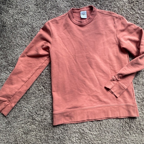 Zara Knit crewneck sweatshirt - Picture 1 of 2